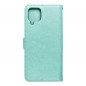 MEZZO Book sur le Samsung Galaxy A12 FORCELL Étui portefeuille Vert