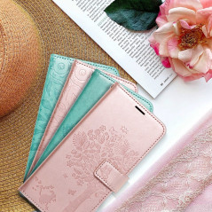MEZZO Book sur le Samsung Galaxy A12 FORCELL Étui portefeuille Vert