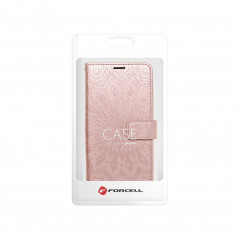 MEZZO Book sur le Samsung Galaxy S21 5G FORCELL Étui portefeuille Rose