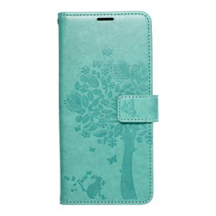 MEZZO Book sur le Samsung Galaxy S21 5G FORCELL Étui portefeuille Vert