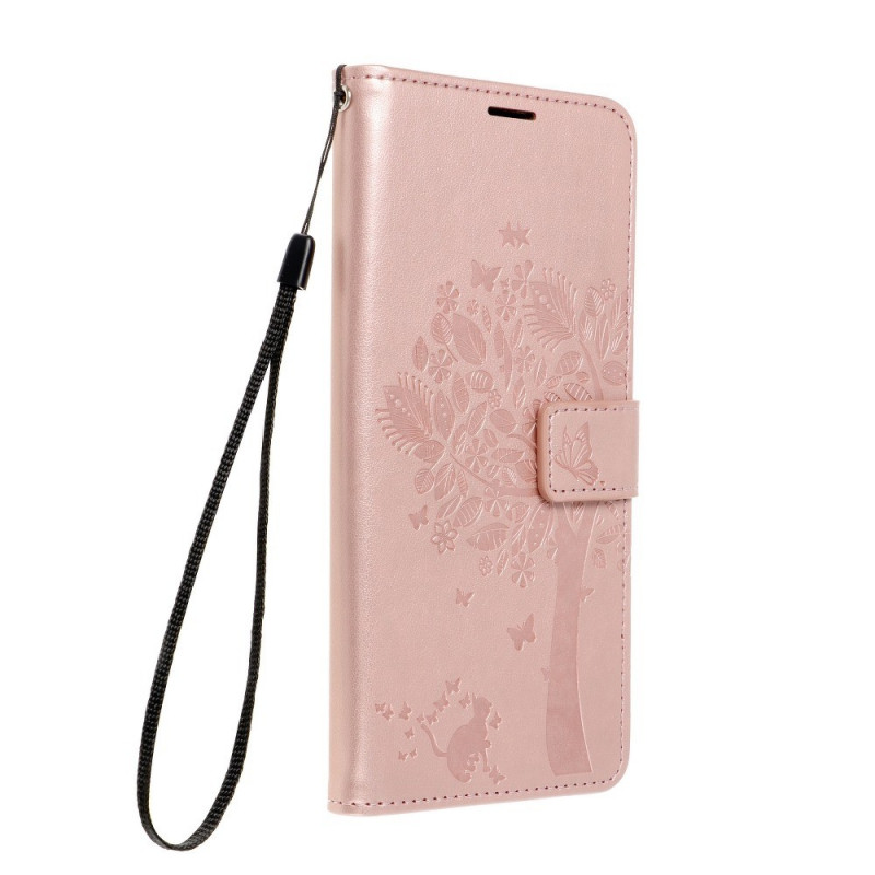 MEZZO Book sur le Samsung Galaxy S21 5G FORCELL Étui portefeuille Rose