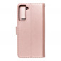 MEZZO Book sur le Samsung Galaxy S21 5G FORCELL Étui portefeuille Rose