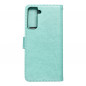 Samsung Galaxy S21 5G Portefeuilles MEZZO Book Mandala  Vert