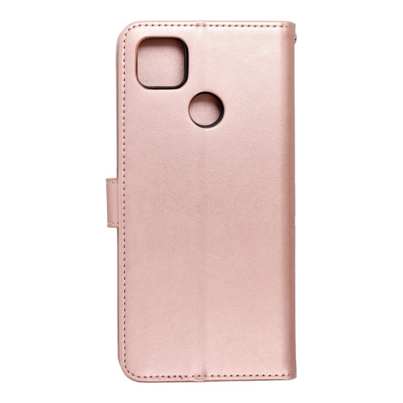 MEZZO Book sur le XIAOMI Redmi Note 10 Pro FORCELL Étui portefeuille Rose