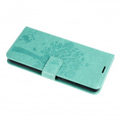 MEZZO Book sur le XIAOMI Redmi Note 10 5G FORCELL Étui portefeuille Vert