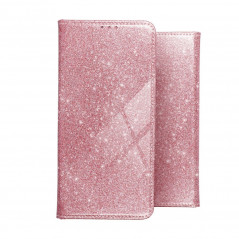 SHINING Book sur le Samsung Galaxy A02s FORCELL Étui portefeuille Rose