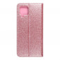 SHINING Book sur le Samsung Galaxy A42 5G FORCELL Étui portefeuille Rose