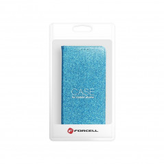 SHINING Book sur le Samsung Galaxy A52 5G FORCELL Étui portefeuille Bleu