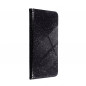 SHINING Book sur le Samsung Galaxy A52 5G FORCELL Étui portefeuille Noir