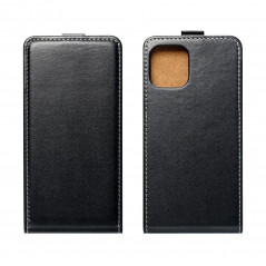 Samsung Galaxy A32 5G Étuis verticaux Slim Flexi Fresh Noir