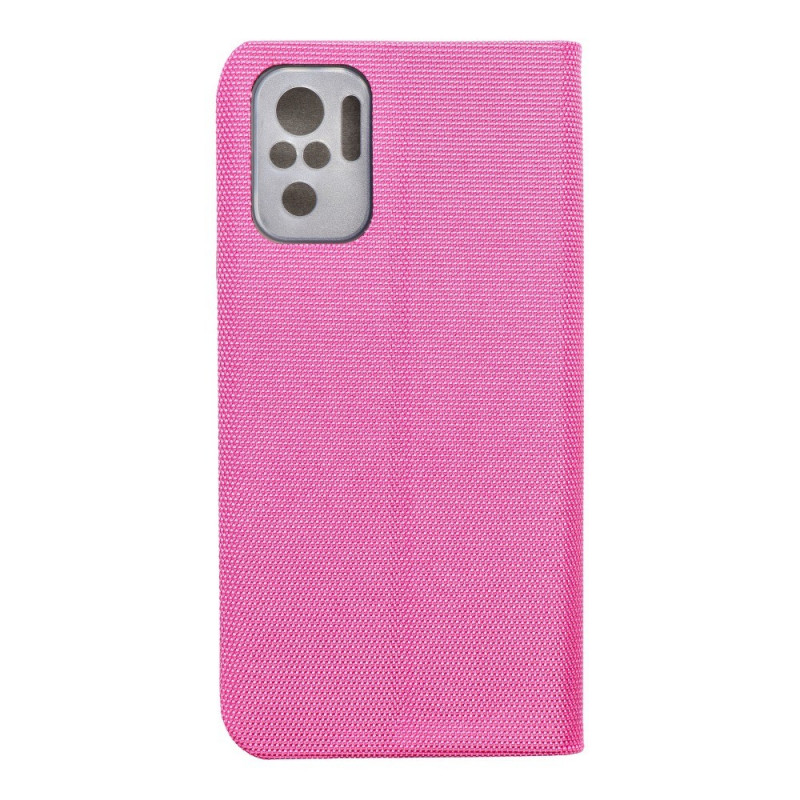 Sensitive Book sur le XIAOMI Redmi Note 10S Couverture de portefeuille Rose