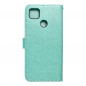 MEZZO Book sur le XIAOMI Redmi Note 10S FORCELL Étui portefeuille Vert