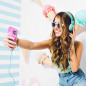 POP Case sur le Samsung Galaxy S21 Plus 5G FORCELL Étui élastique Multicolore