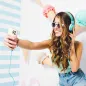 POP Case sur le XIAOMI Redmi Note 10 FORCELL Étui élastique Multicolore