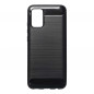 CARBON sur le Samsung Galaxy A03S FORCELL Coque en silicone Noir