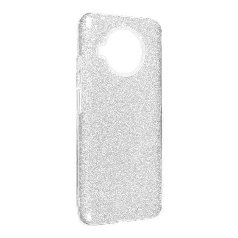 SHINING sur le XIAOMI Redmi Note 10 5G FORCELL kryt Argenté