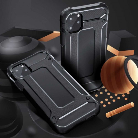 Samsung Galaxy A22 5G Couverture durcie Armor Noir