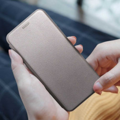 Book Elegance sur le XIAOMI Mi 11 Étui portefeuille Gris