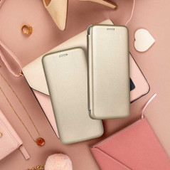 Book Elegance sur le XIAOMI Mi 11 Étui portefeuille Or