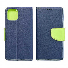 Fancy Book sur le OPPO A54 5G Étui portefeuille Bleu