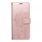 MEZZO Book sur le Samsung Galaxy A22 5G FORCELL Étui portefeuille Rose
