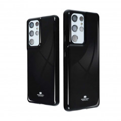 Jelly sur le Samsung Galaxy A32 5G MERCURY Coque en TPU Noir