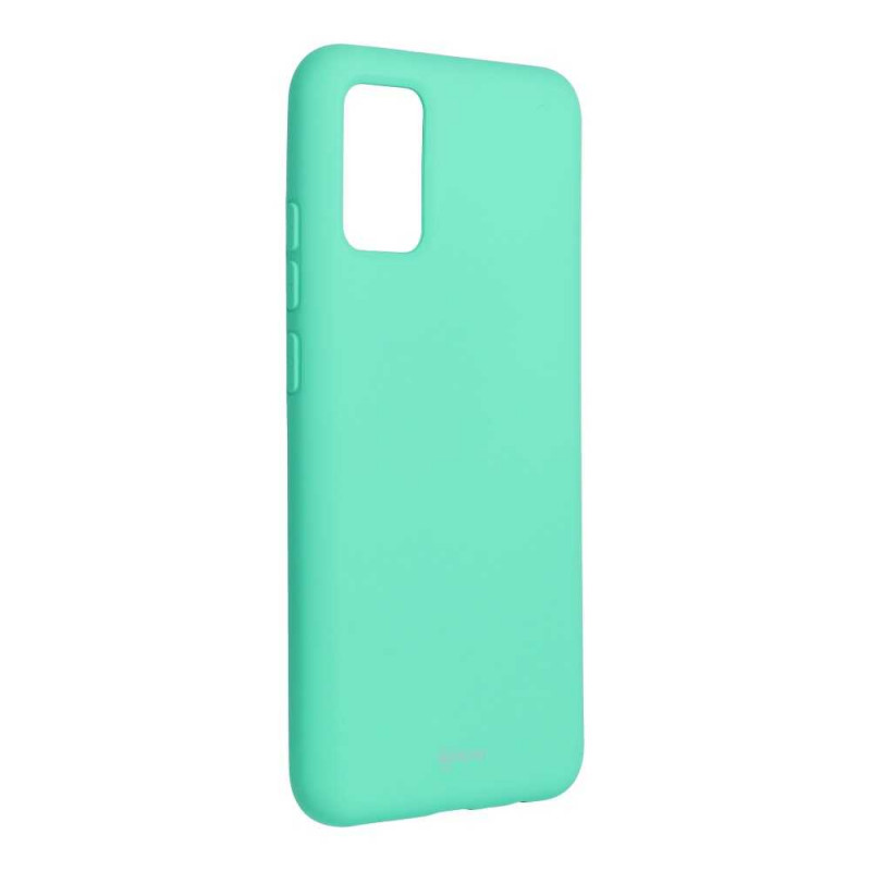 Colorful Jelly Case sur le Samsung Galaxy A02s Roar Coque en TPU Vert