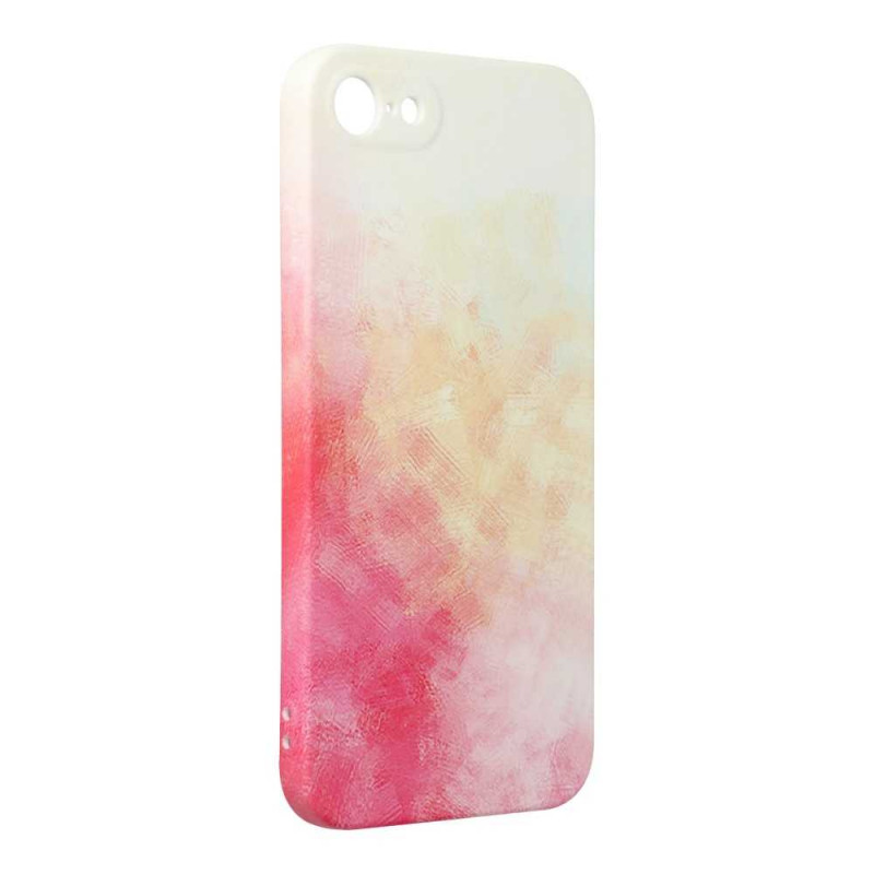 POP Case sur le Apple iPhone SE 2020 FORCELL Étui élastique Multicolore