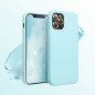 Apple iPhone 13 Coque Roar Space Monochromatique, Élégant  Bleu ciel
