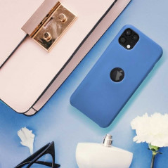 Silicone sur le Apple iPhone 13 FORCELL Coque en silicone Bleu