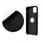 Silicone sur le Apple iPhone 13 mini FORCELL Coque en silicone Noir