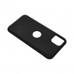Silicone sur le Apple iPhone 13 mini FORCELL Coque en silicone Noir