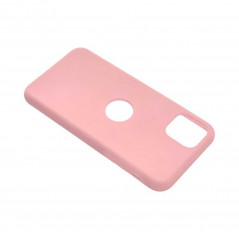 Silicone sur le Apple iPhone 13 mini FORCELL Coque en silicone Rose