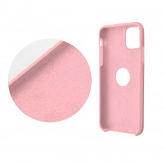 Silicone sur le Apple iPhone 13 mini FORCELL Coque en silicone Rose