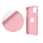 Silicone sur le Apple iPhone 13 mini FORCELL Coque en silicone Rose