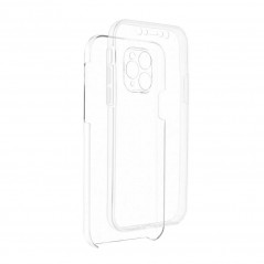 360 Full Cover PC + TPU sur le Apple iPhone 13 Pro Max Étui en silicone Transparent