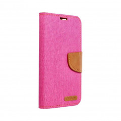 Apple iPhone 13 mini Portefeuilles Canvas Book Rose