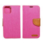 Apple iPhone 13 mini Portefeuilles Canvas Book Rose