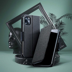 Apple iPhone 13 Pro Portefeuilles Fancy Book Noir