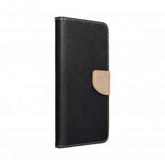 Fancy Book sur le Apple iPhone 13 mini Étui portefeuille Noir