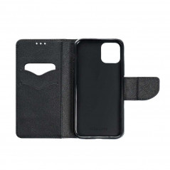 Fancy Book sur le Apple iPhone 13 mini Étui portefeuille Noir