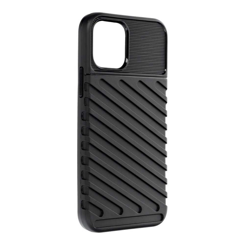Apple iPhone 12 Coque THUNDER Noir