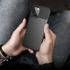 Apple iPhone 12 Coque THUNDER Noir