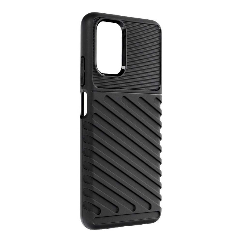 THUNDER sur le XIAOMI Redmi Note 10 FORCELL Coque en TPU Noir