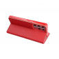 LUNA Book Gold sur le Apple iPhone 13 mini FORCELL Étui portefeuille Rouge
