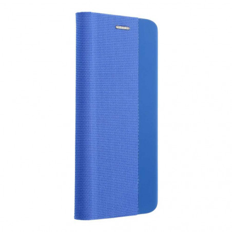 Sensitive Book sur le Apple iPhone 13 Couverture de portefeuille Bleu