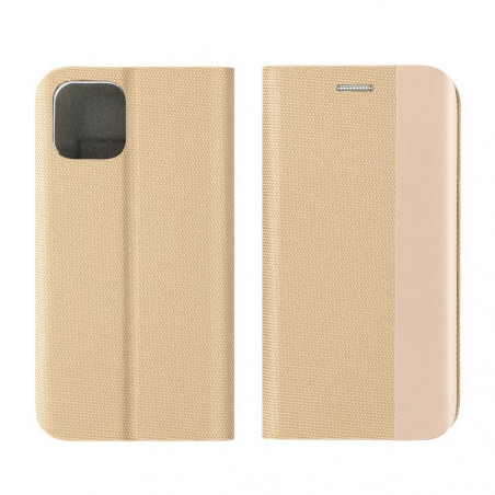 Sensitive Book sur le Apple iPhone 13 mini Couverture de portefeuille Or
