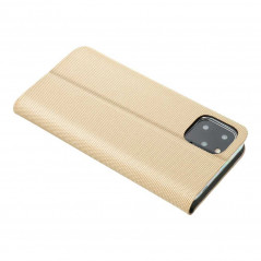 Sensitive Book sur le Apple iPhone 13 Couverture de portefeuille Or