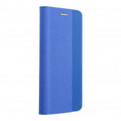 Sensitive Book sur le Apple iPhone 13 Pro Couverture de portefeuille Bleu