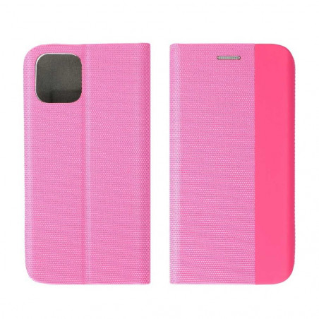 Sensitive Book sur le Apple iPhone 13 Pro Couverture de portefeuille Rose